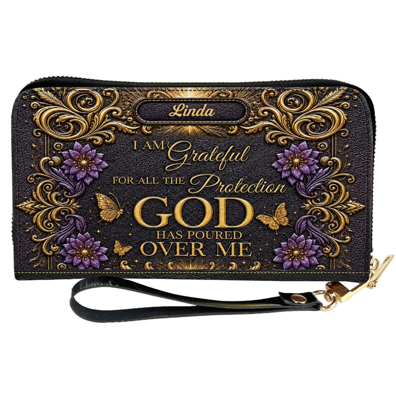 Faith Purse | Personalized Christian Leather Handbag | VSG-02