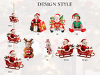 Personalized Baby's First Christmas | Custom Baby Face Acrylic Ornament | XNO-01