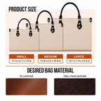 Faith Purse | Personalized Christian Leather Handbag | VSG-02